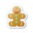 Xmas sticker gingerbread Icon